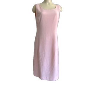 Kasper SLEEVELESS PINK DRESS sz 6 NWT